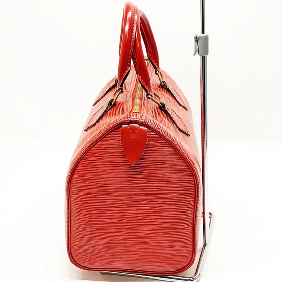 Louis Vuitton LV Hand Bag Speedy 25 Reds Epi 650-052625 - Picture 3 of 13